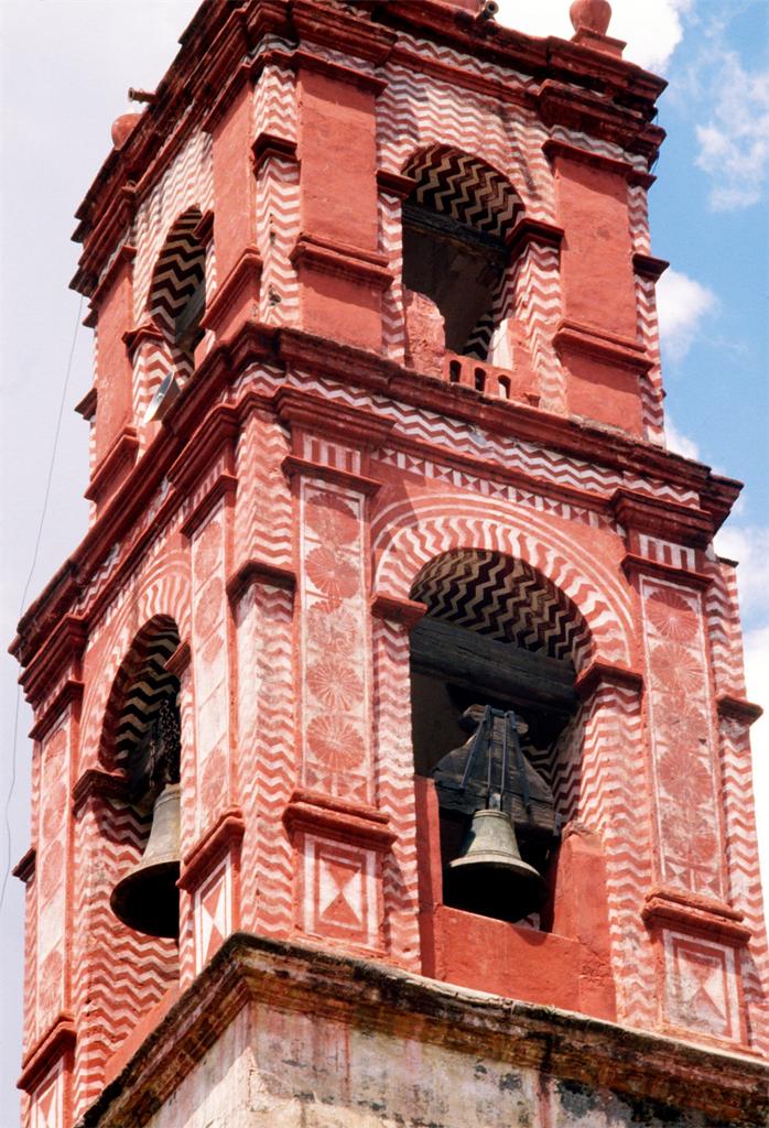 San Luis Obispo bell tower, c1560, Tlalmanalco, Mexico