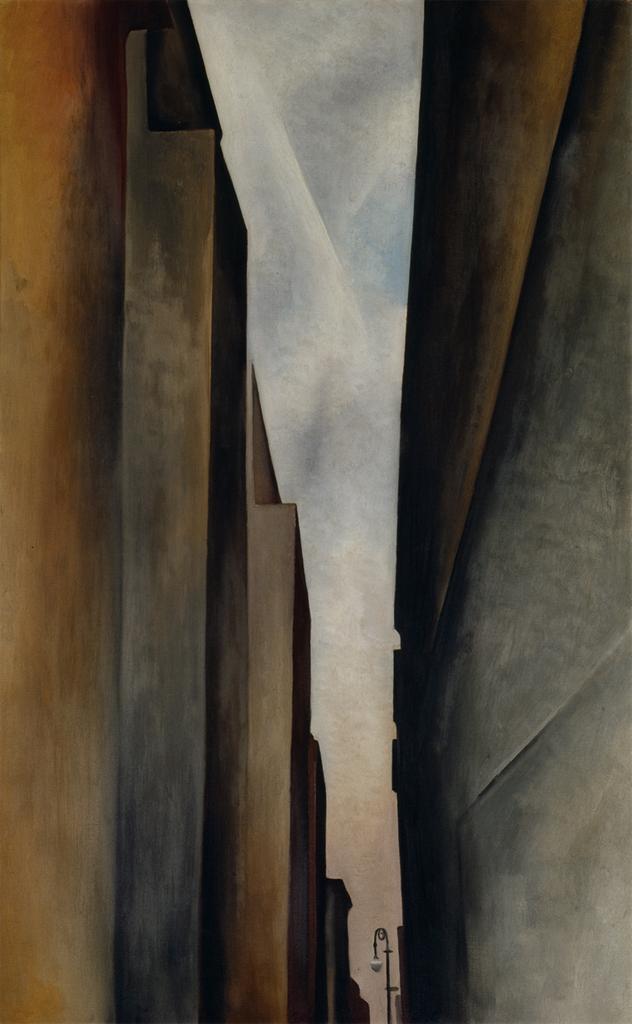 Georgia OKeeffe, A Street, 1926 (Georgia O'Keeffe Museum, 1997.06.22)