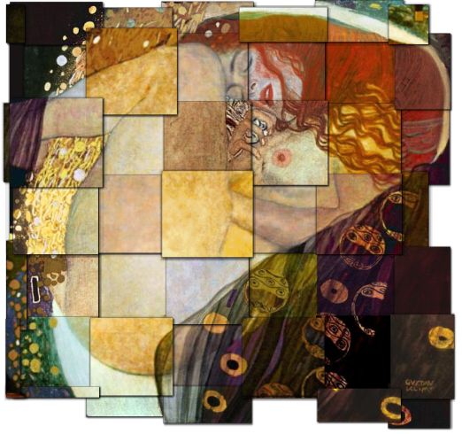 Klimt on the web: 26 Danaes