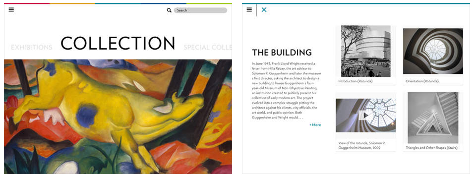 Guggenheim app for iPad