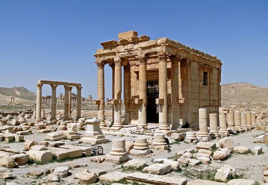 emple of Baalshamin. Image © Bernard Gagnon via Wikipedia