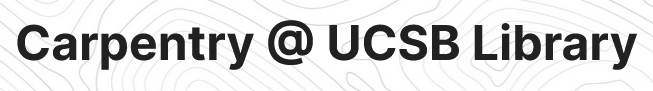 DH Monday: Fall UCSB in-person workshops: Shell, Git/GitHub, and Python